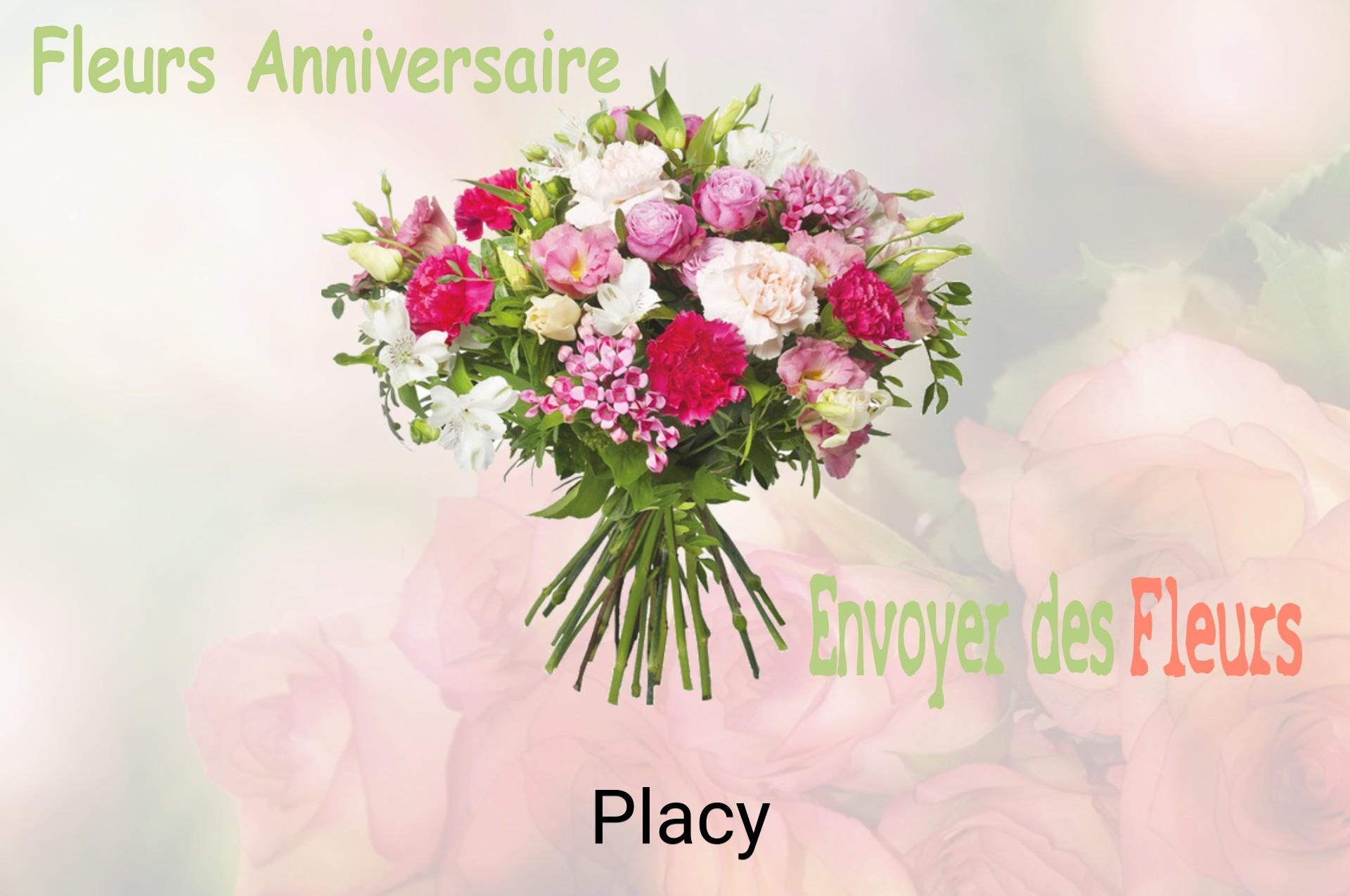 Bouquet de fleurs d’anniversaire livré à Placy